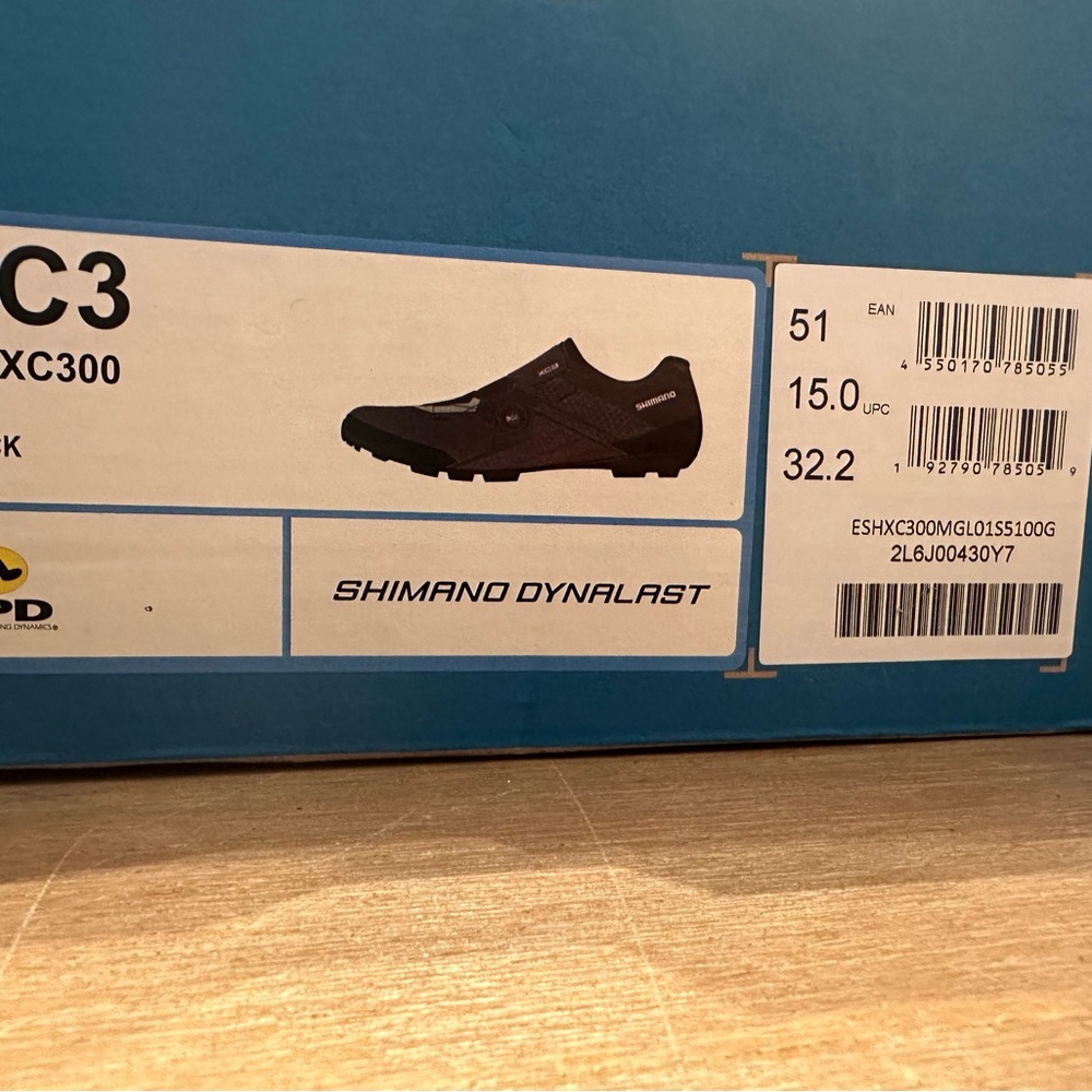 Men’s Shimano Dynalast XC3 spin shoes